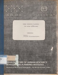 Image of Human resource planning : the Asian experience