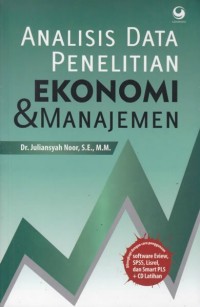 Image of Analisa data penelitian ekonomi & manajemen