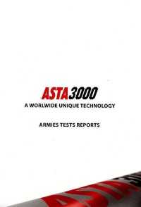 Image of Asta 3000 : a worldwide unique technology : armies tests reports
