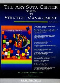 Image of The Ary Suta Center series on strategic management : volume 23
