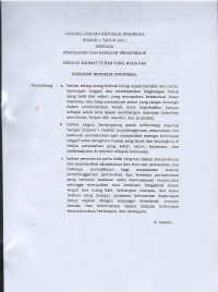 Image of Undang-Undang Republik Indonesia nomor 1 tahun 2011 tentang perumahan dan kawasan permukiman