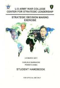 Image of Strategic decision making exercise (student handbook)