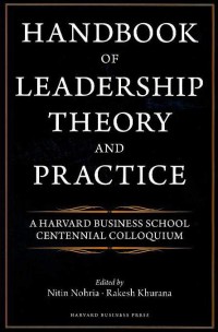 Image of Handbook of leadership theory and practice