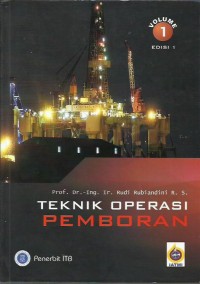 Image of Teknik operasi pemboran : volume 1