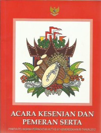 Image of Acara kesenian dan pemeran serta