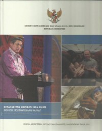 Image of Kebangkitan koperasi dan UMKM menuju kesejahteraan rakyat