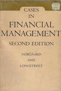 Image of Cases in financial management : second edition