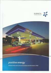 Image of Positive energy : annual review and summarised financial information 2008