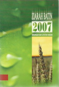Image of Ziarah batin 2007 : renungan dan catatan harian