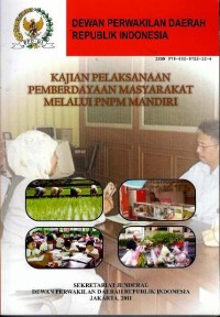 Image of Kajian pelaksanaan pemberdayaan masyarakat melalui PNPM mandiri