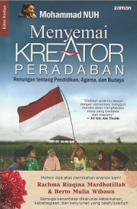 Image of Menyemai kreator peradaban : renungan tentang pendidikan, agama, dan budaya