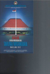 Image of Katalog Sekolah Menengah Atas Taruna Nusantara Magelang 2012