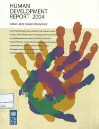Image of Human development report 2004 : cultural liberty in today's diverse world