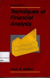 Image of Techniques of financial analysis