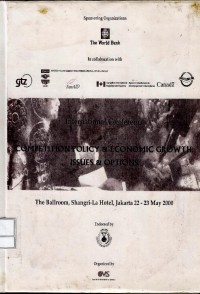 Image of International Conference Competition Policy & Economic Growth Issues & Options