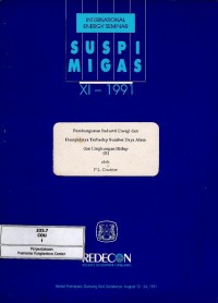 Image of Pembangunan Industri Energi dan Dampaknya Terhadap SDA dan Lingkungan Hidup (II) : International Energy Seminar Suspi Migas XI-1991