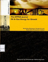 Image of The APPEA journal oil & gas : energy for growth