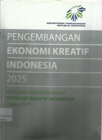 Image of Pengembangan ekonomi kreatif Indonesia 2025