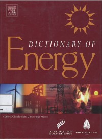 Image of Dictionary of energy