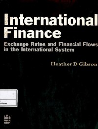 Image of International finance : exchange rates and financial flows in the international system