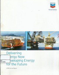 Image of Delivering energy now developing energy for the future : annual report 2008
