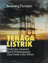 Image of Tenaga listrik : profil dan anatomi hasil pembangunan dua puluh lima tahun