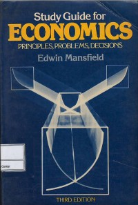 Image of Study guide for economics principles, problem, decisions