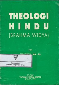 Image of Theologi Hindu (brahma widya)