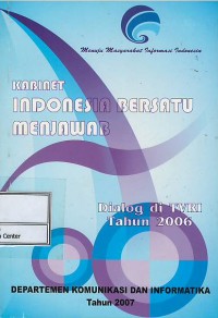 Image of Kabinet Indonesia Bersatu menjawab : dialog di TVRI tahun 2006