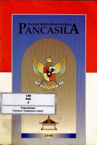 Image of Pantang kehilangan pedoman Pancasila