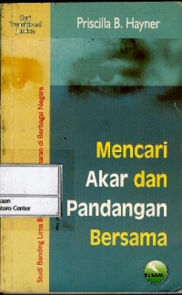 Image of Mencari akar dan pandangan bersama