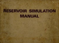 Image of Reservoir simulation manual
