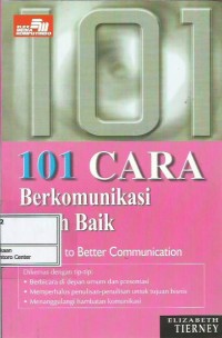 Image of 101 cara berkomunikasi lebih baik