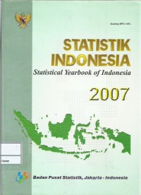 Image of Statistik Indonesia 2007 = statistical yearbook of Indonesia