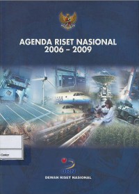 Image of Agenda riset nasional 2006-2009