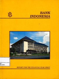 Image of Bank Indonesia : report for the financial year 1996/97