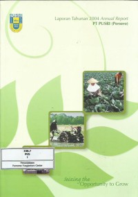 Image of Laporan tahunan 2004 = annual report