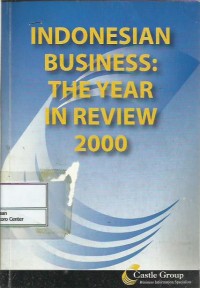 Image of Indonesian business : the year in review 2000