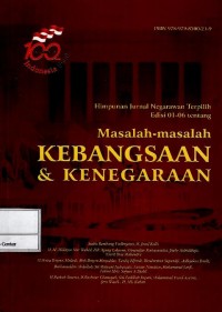 Image of Masalah-masalah kebangsaan & kenegaraan