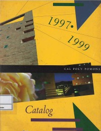 Image of 1997-1999 catalog Cal Poly Pomona