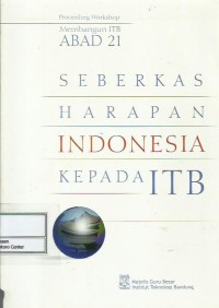 Image of Seberkas harapan Indonesia kepada ITB