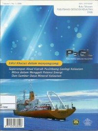 Image of P3GL edisi khusus dalam menyongsong seperempat abad kiprah Puslitbang Geologi Kelautan mitra dalam menggali potensi energi dan sumber daya mineral kelautan
