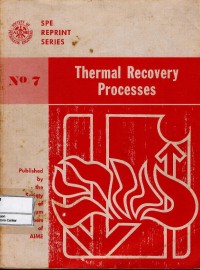 Image of SPE reprint series no. 7 : thermal recovery processes
