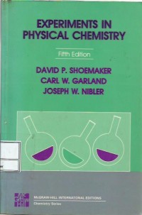 Image of Experiments in physical chemistry : fifth edition