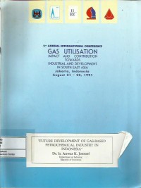 Image of Future development of gas-based petrochemical industry in Indonesia