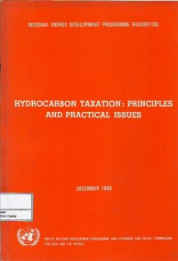 Image of Hydrocarbon taxation : principles and practical issues