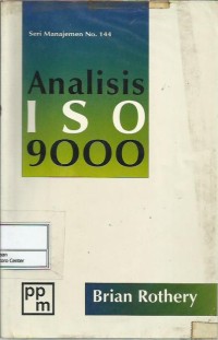 Image of Seri manajemen no. 144 : analisis ISO 9000