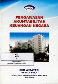 Image of Pengawasan akuntabilitas keuangan negara