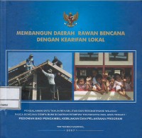 Image of Membangun daerah rawan bencana dengan kearifan lokal