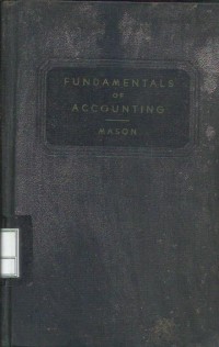 Image of Fundamental of accounting